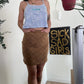 Pothead tennis skirt