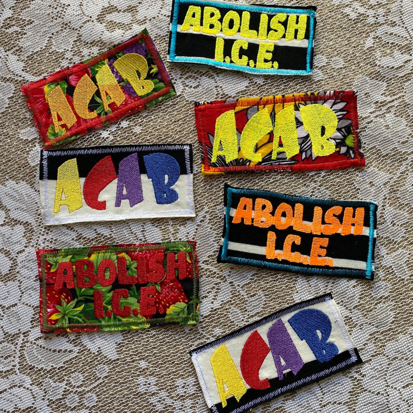 ACAB Embroidered Patch