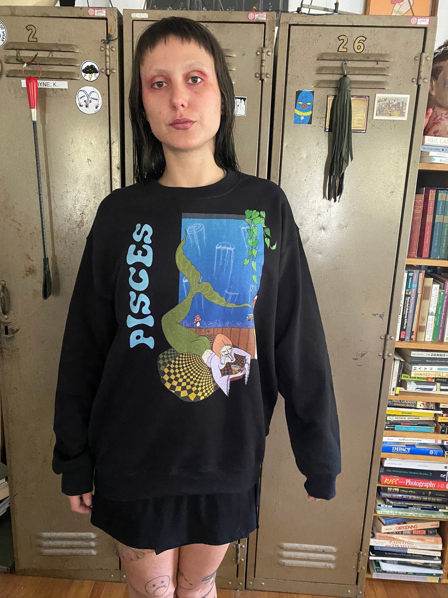 pisces sweatshirt- available in sizes S-5XL
