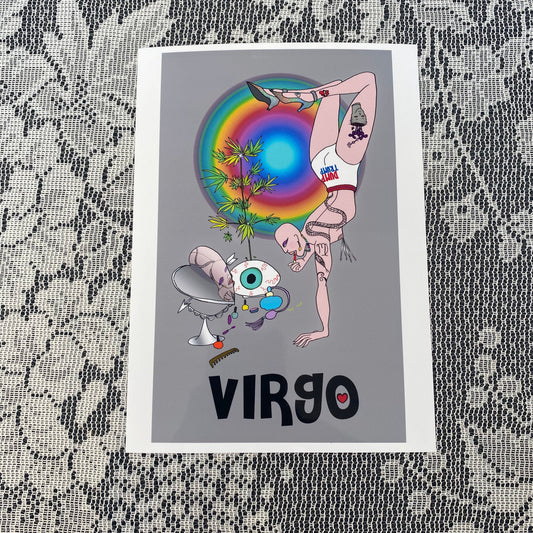 virgo print