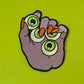 Iron on Handful of Eyes Patch