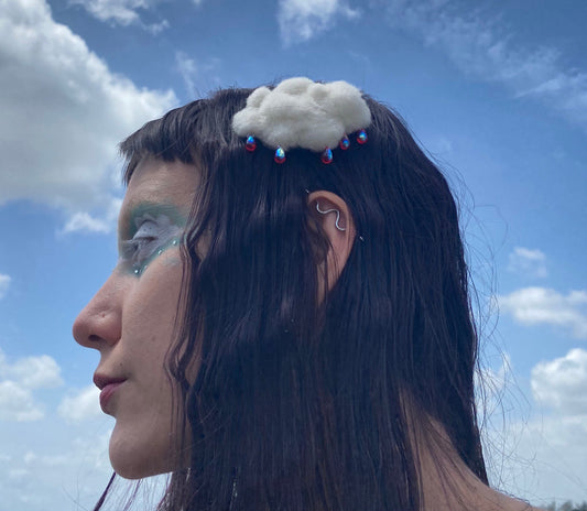 head in the clouds hair clip