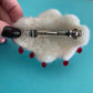 head in the clouds hair clip