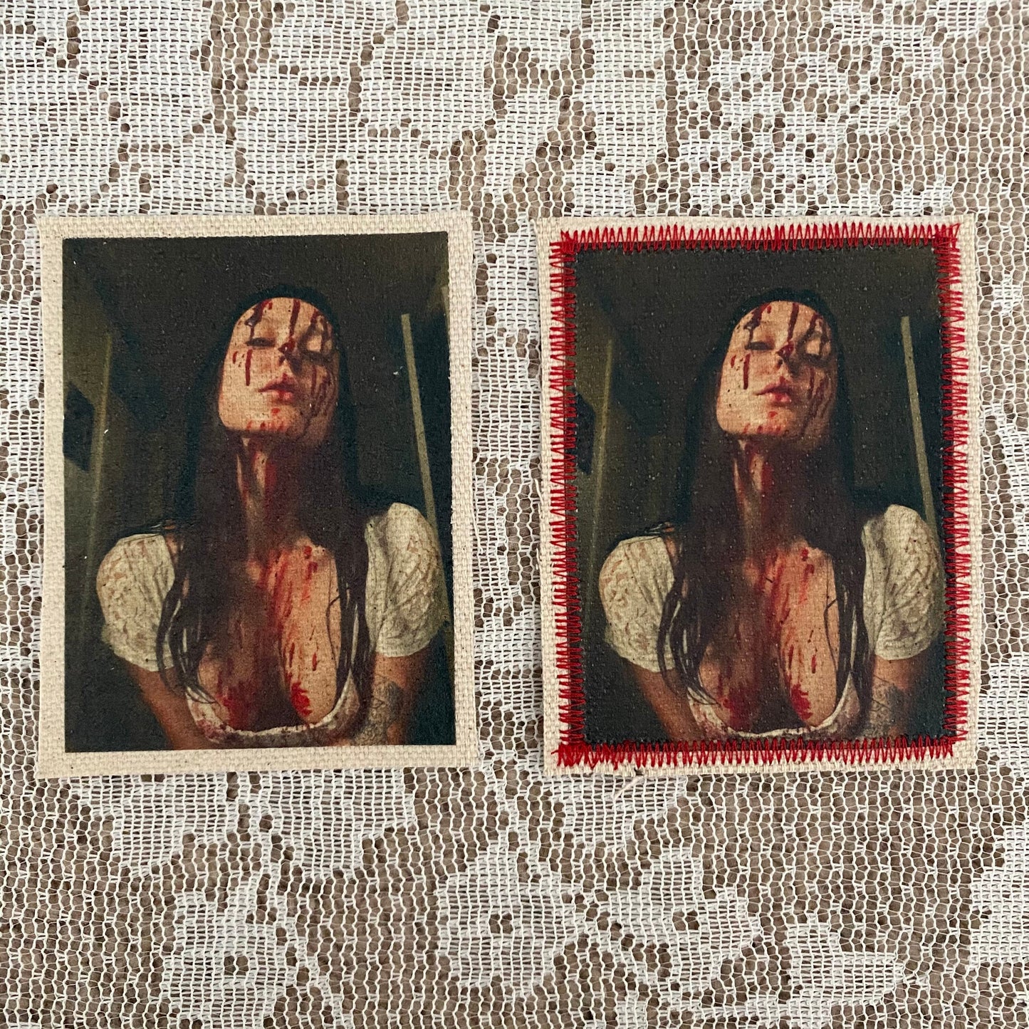 Blood Bath Canvas Patch