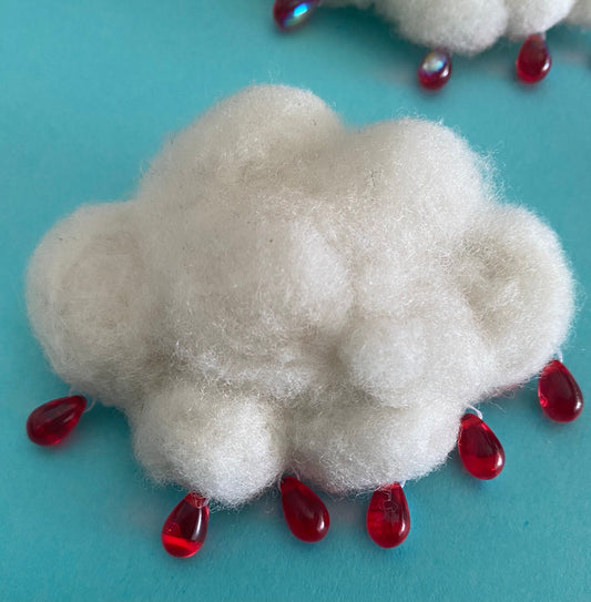 head in the clouds hair clip