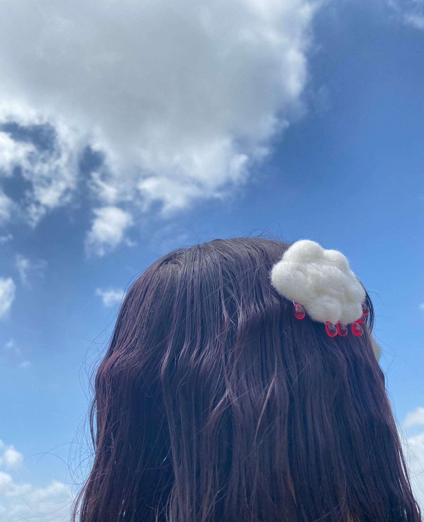 head in the clouds hair clip