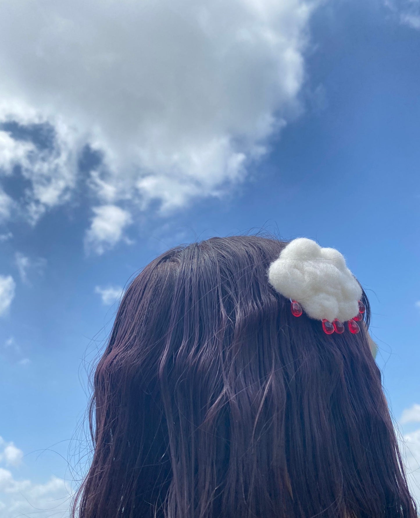 head in the clouds hair clip