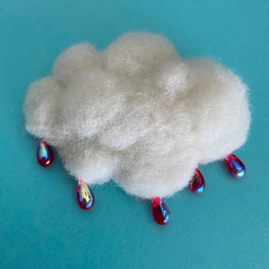 head in the clouds hair clip