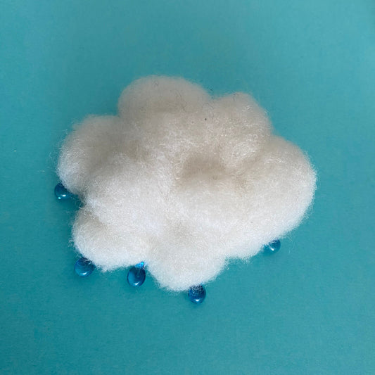 head in the clouds hair clip