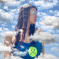 head in the clouds hair clip