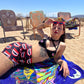 Chompers Yoga Shorts~ available in sizes XS-XL