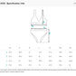 Shark Bait Bikini ~ available in sizes xs - 3xl