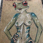 Frog Cutie Woven Blanket