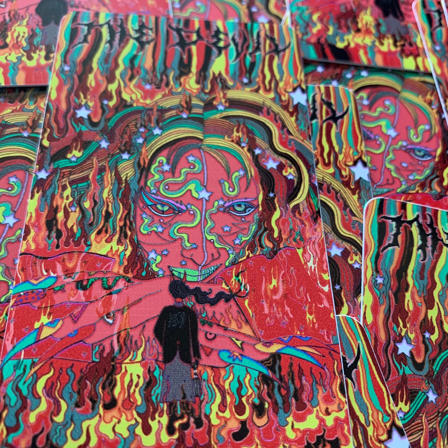 The Devil Vinyl Sticker
