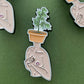 Pothead enamel pin