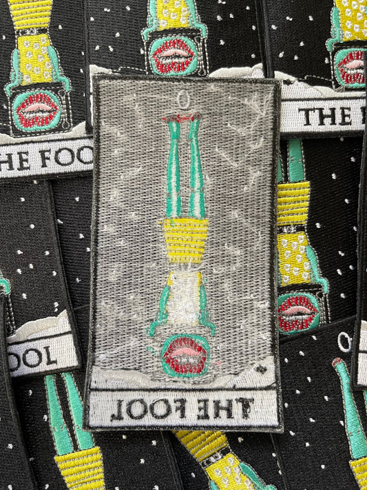 The Fool Tarot Card Embroidered Patch