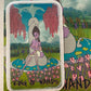 King of Wands Canvas Patch