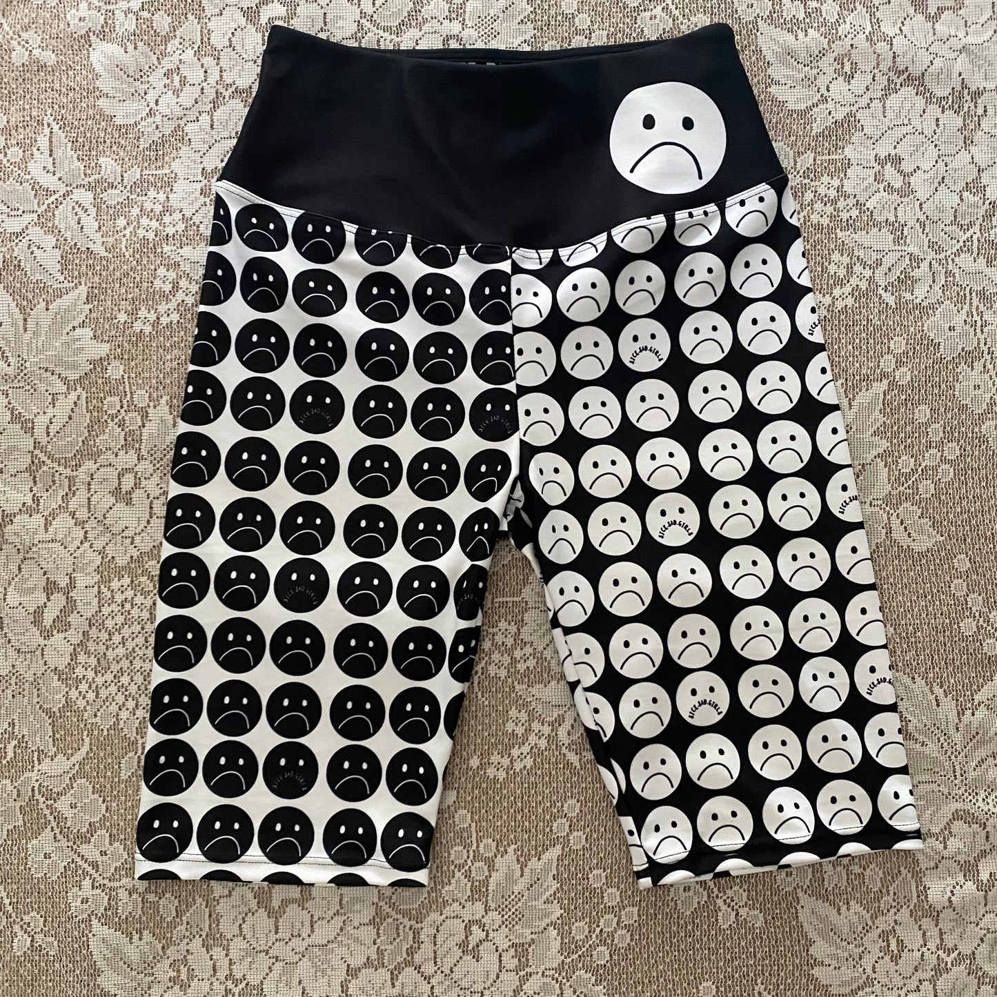 sick and sad biker shorts