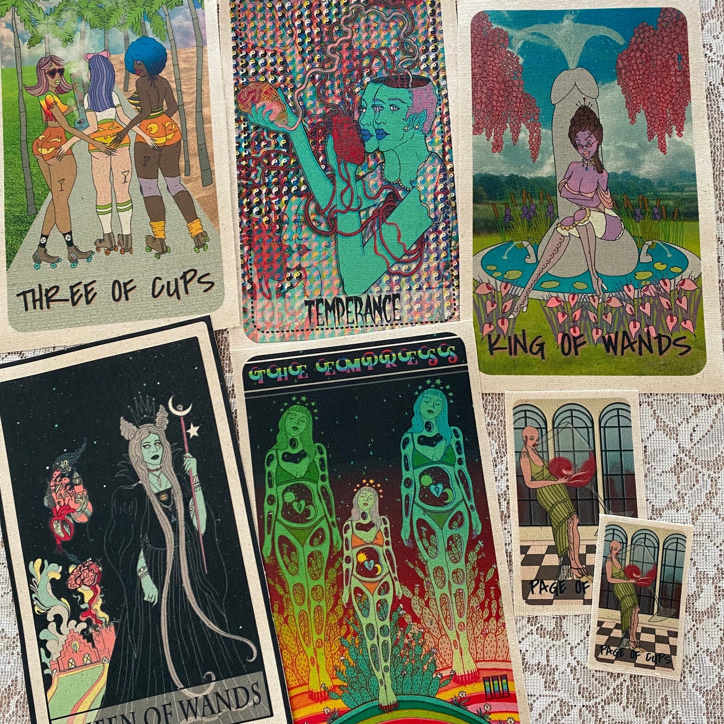 XL Backpatch Of Any Tarot Card, Any Deck