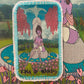 King of Wands Canvas Patch