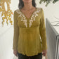 slinky silk shirt