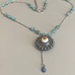 weeping iris necklace