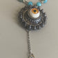 weeping iris necklace