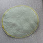 large embroidered frownie patch