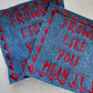 Embroidered Frown like you Mean It Patch