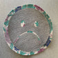 large embroidered frownie patch