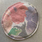 large embroidered frownie patch
