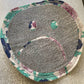 large embroidered frownie patch