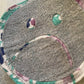 large embroidered frownie patch