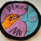 pinch me embroidered patch