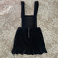 Patched Corduroy Overalls