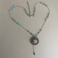 weeping iris necklace