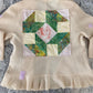 Quilted sweater