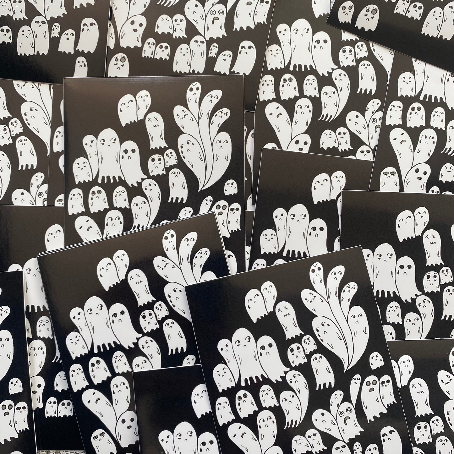 Boo 4" vinyl sticker