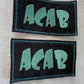 Embroidered ACAB Patch