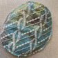 large embroidered frownie patch