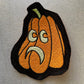 Pumpkin embroidered patch