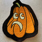 Pumpkin embroidered patch