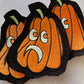Pumpkin embroidered patch