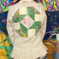 Quilted sweater