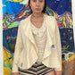 Quilted sweater