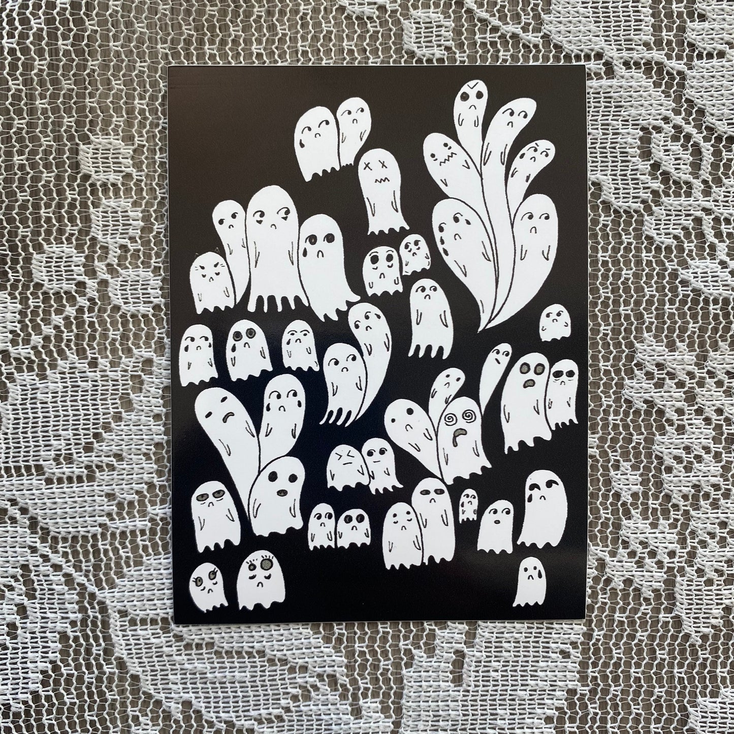 Boo 4" vinyl sticker