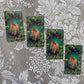 seven of wands vinyl sticker