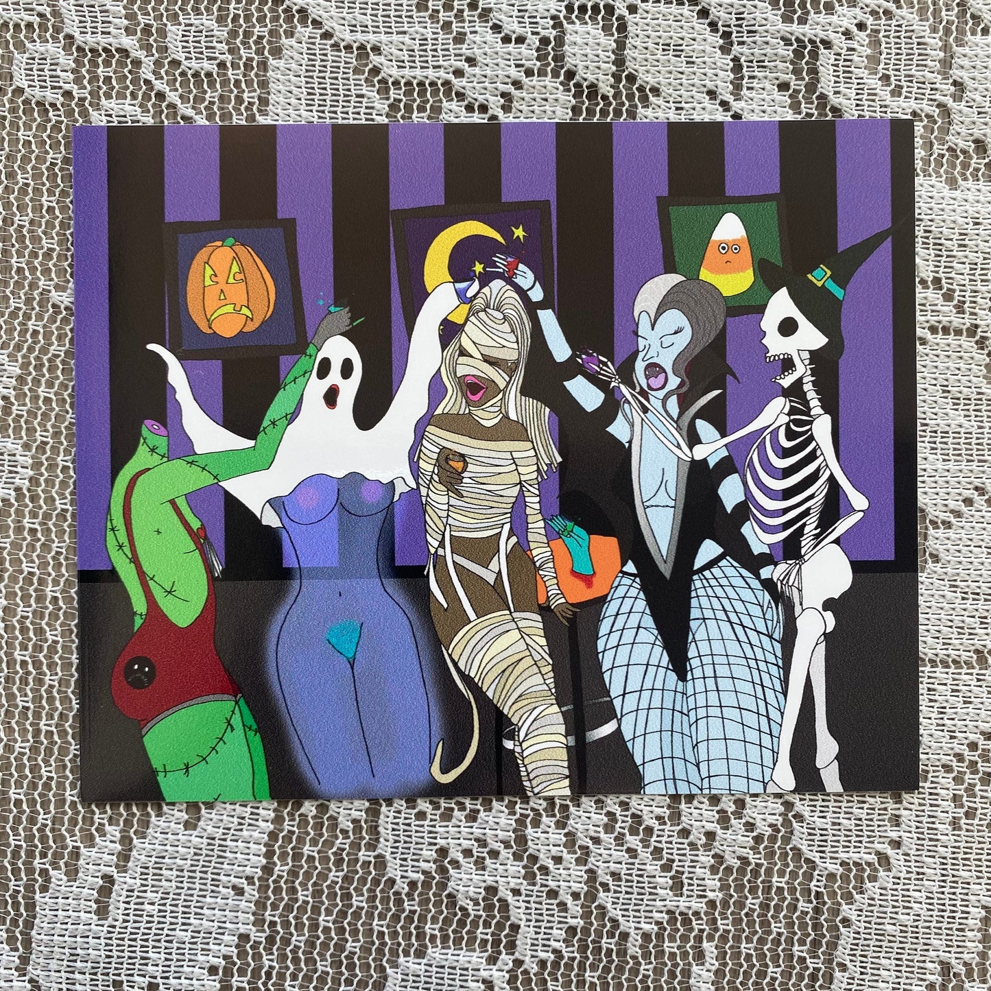 Ghouls Night vinyl Sticker