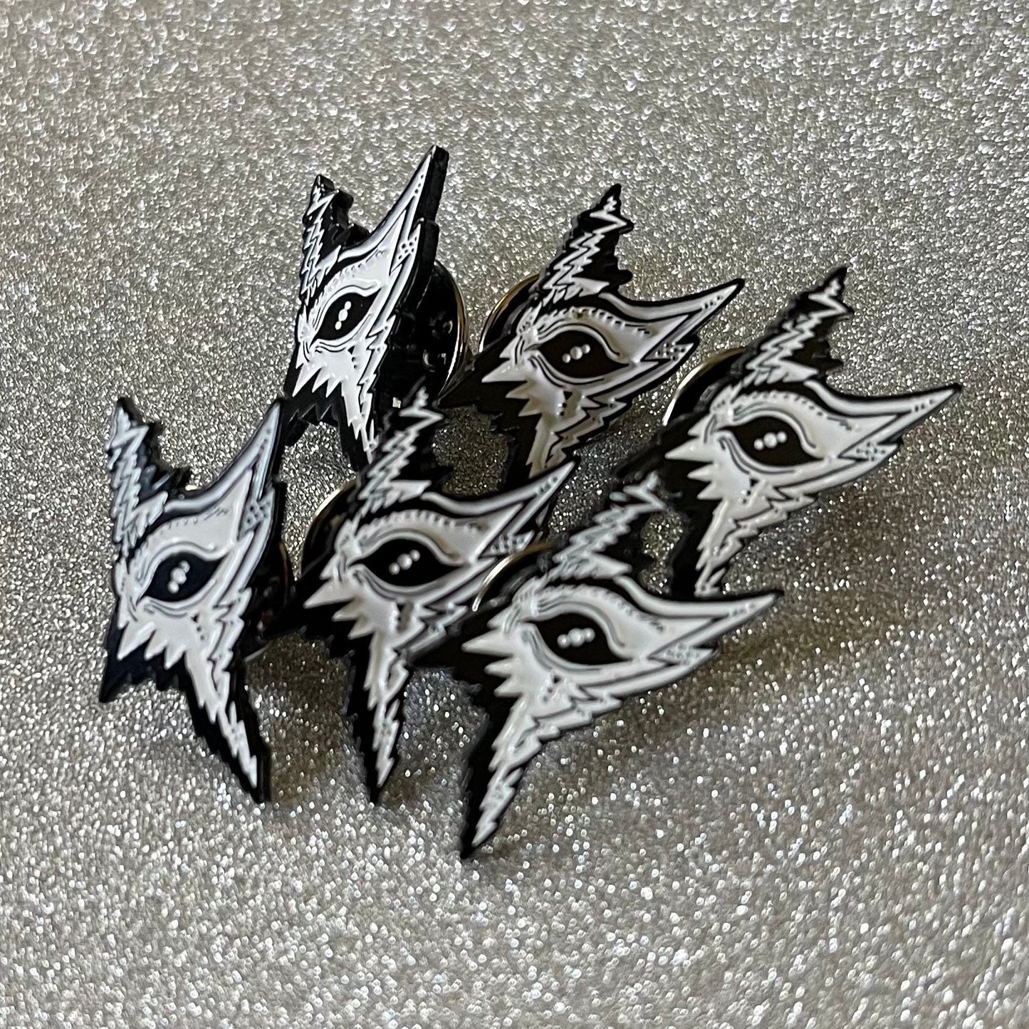 Looking into the Void Lapel Pin