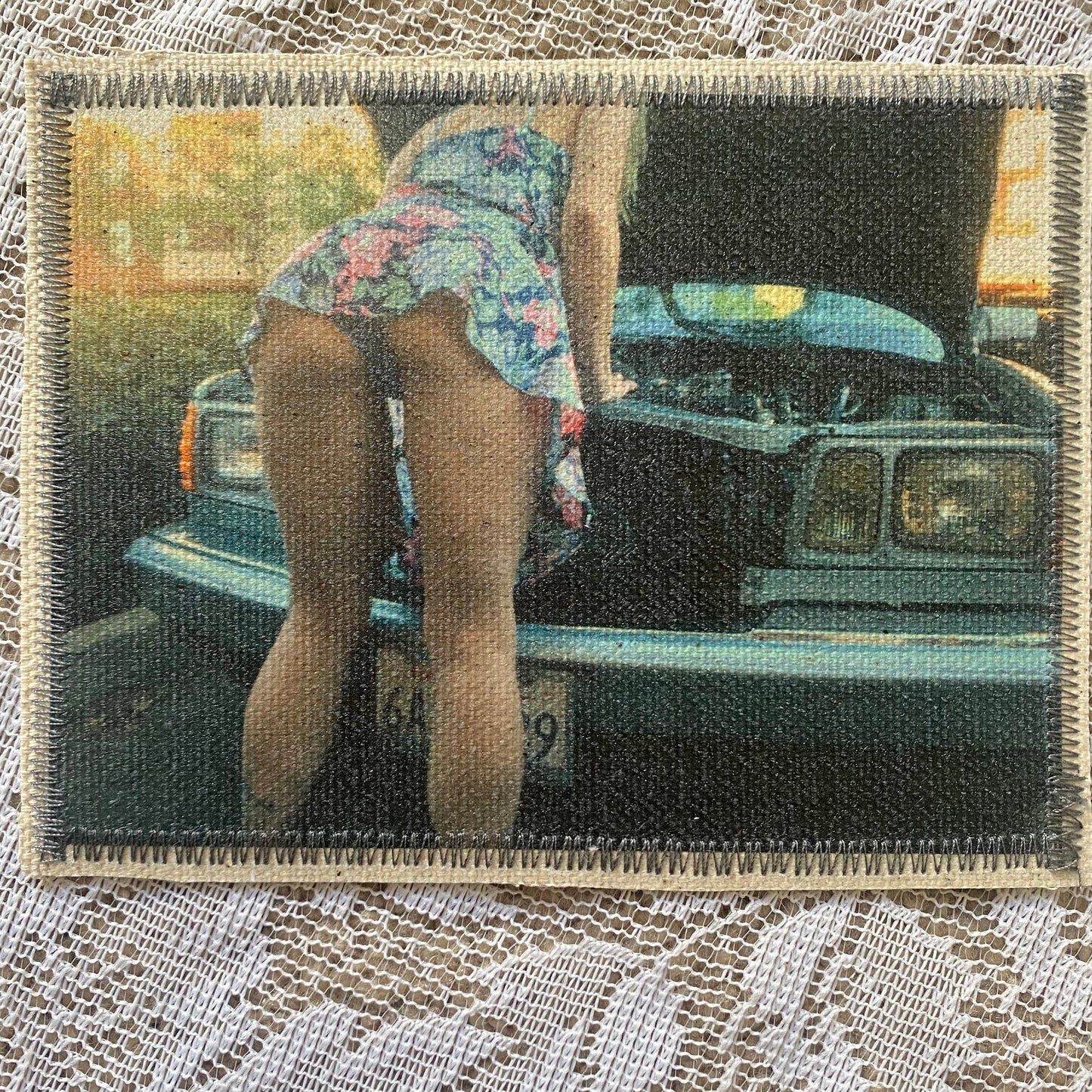 Mercedes May Canvas Patch